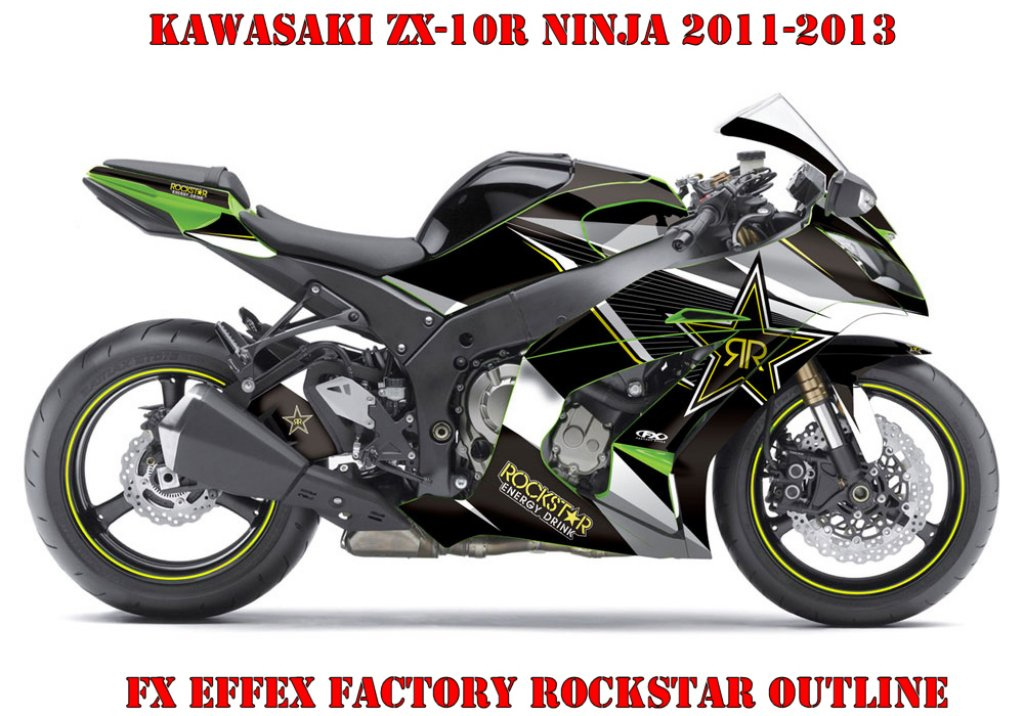 Rockstar Outline für Kawasaki ZX-10R 2011-2015